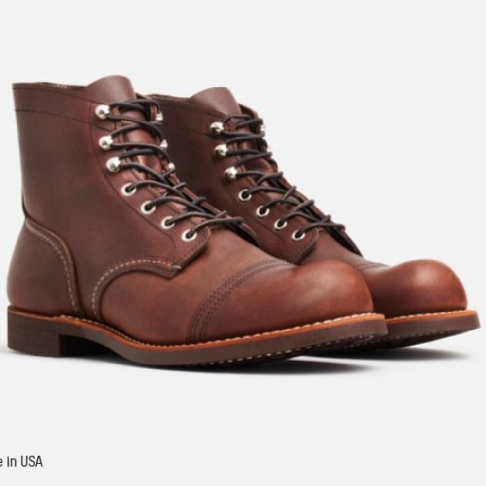 Red Wing Iron Ranger 6" Amber (08111-3) {NWT} Men's US size 13D